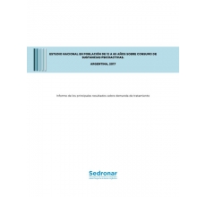 Argentina: Estudio nacional sobre consumo de sustancias psicoactivas en población de 12 a 65 años